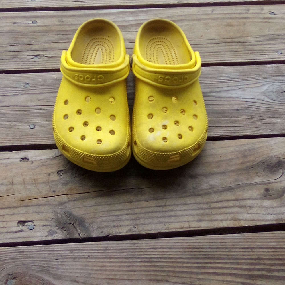 Yellow Crocs